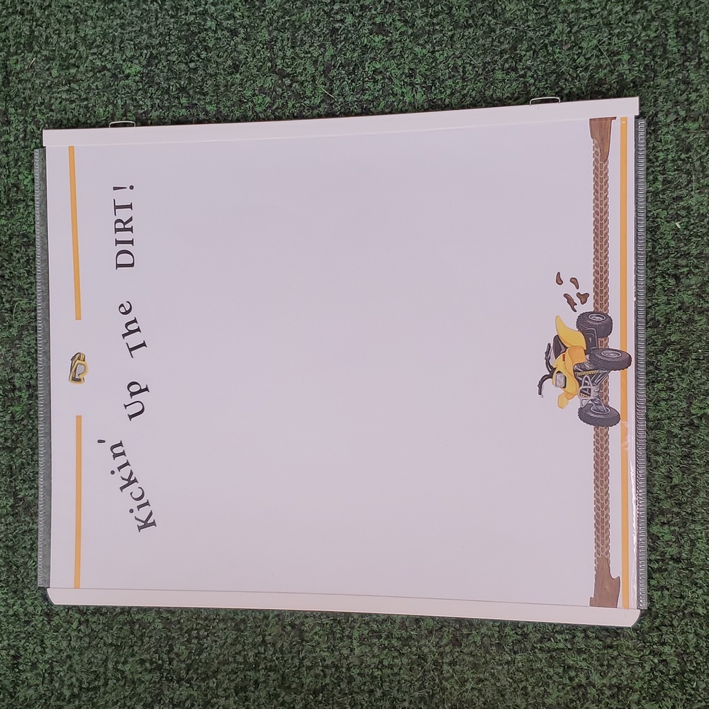 Pre-made 8 1/2 x 11 Scrapbook Page